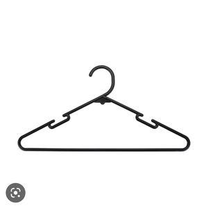 5 pack plastic hangers